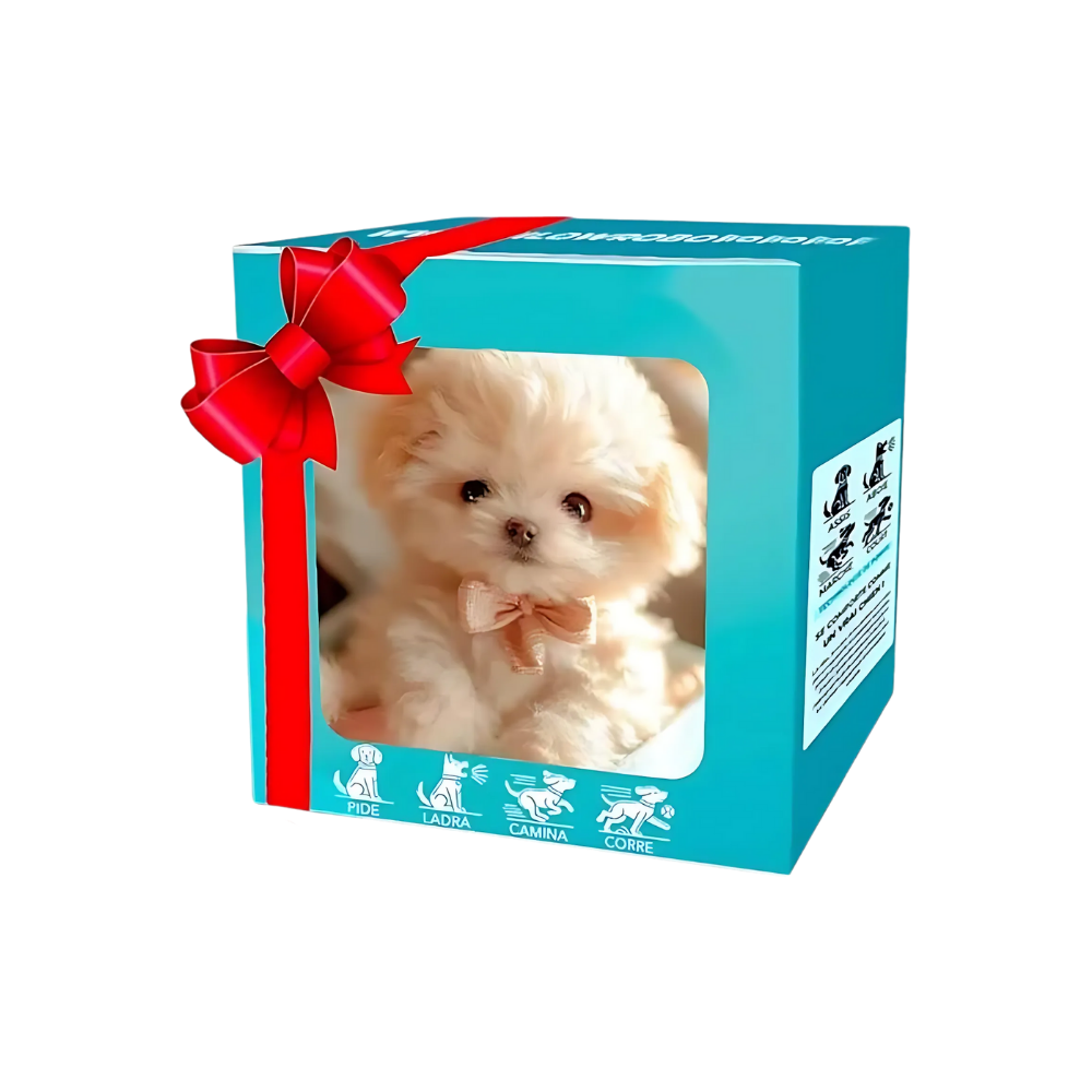 Sød Robot Hvalp Kat -Hund Fluffy - Ozerty