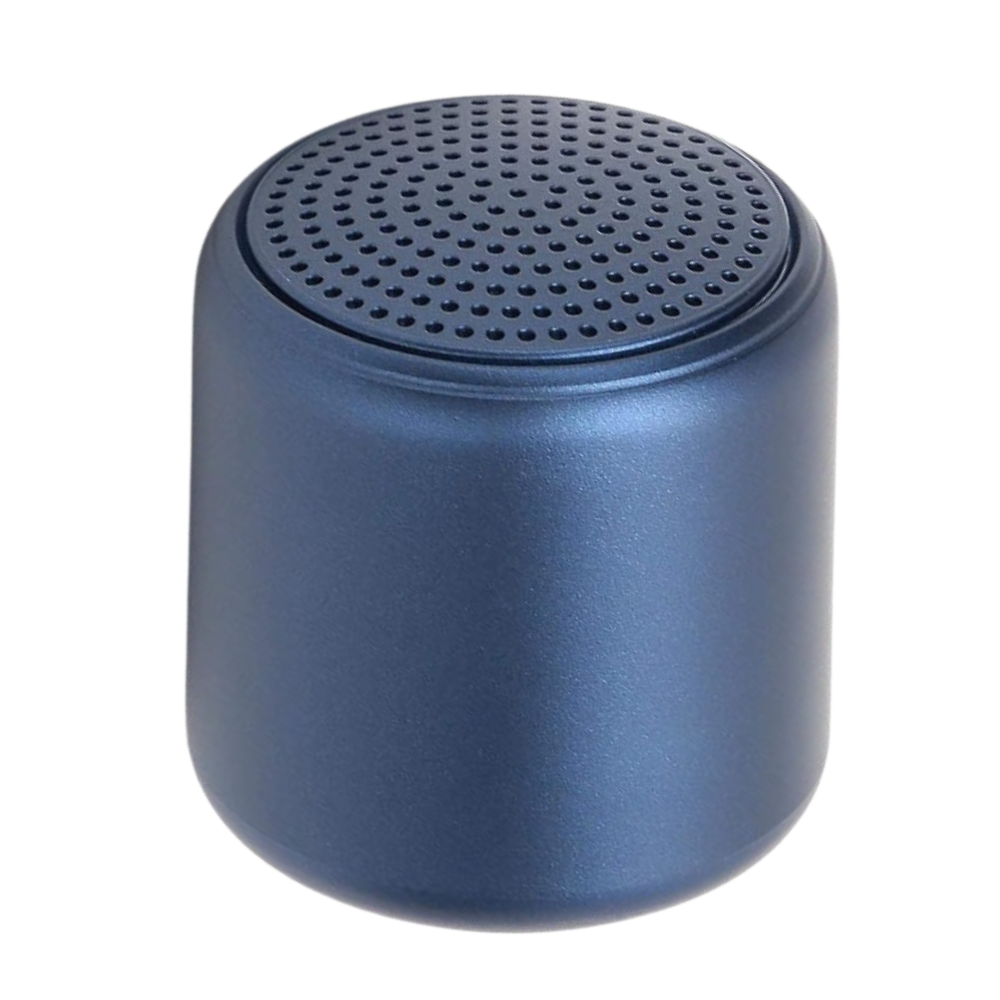 Mini Bluetooth-Højttaler Med Dyb Bas -Juvelblå - Ozerty