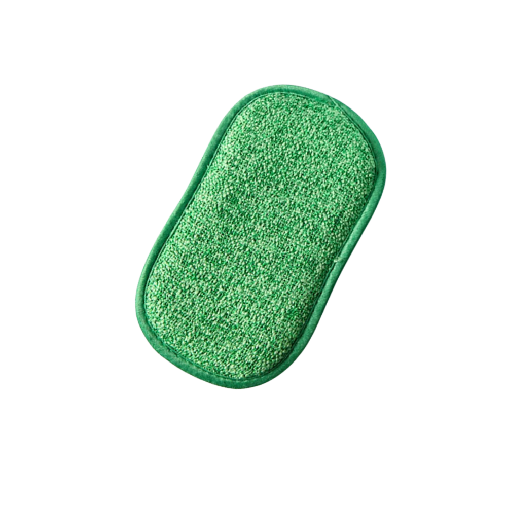 Holdbar, genanvendelig opvaskesvamp

 -Grøn - Ozerty