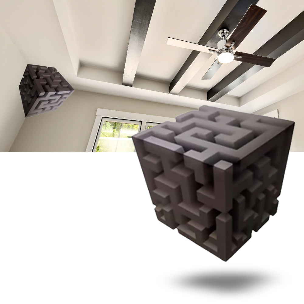 Easy Stick 3D Vægklistermærke - Ozerty