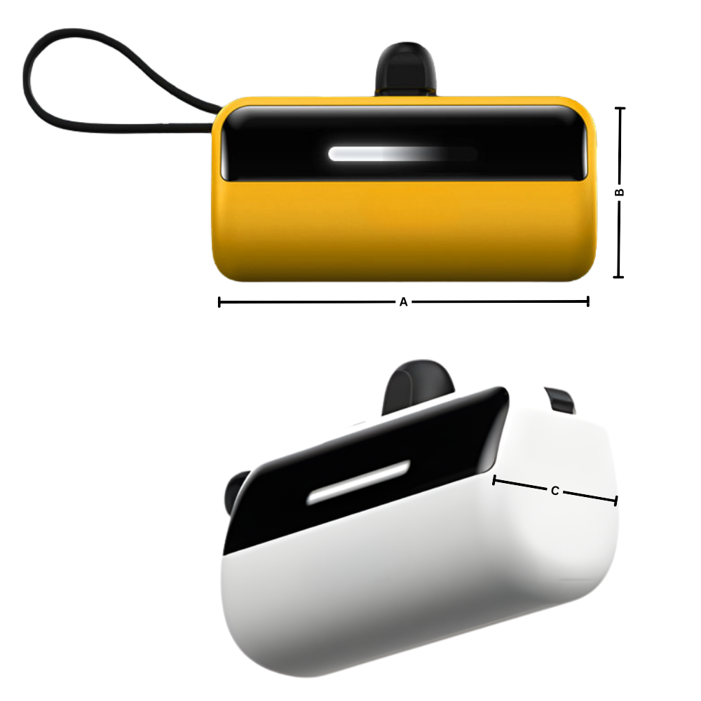 Mini Powerbank med Stativ - Ozerty