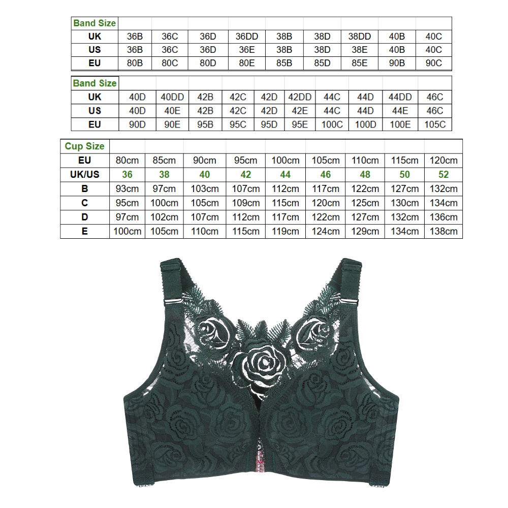 Elegant Rose Push-up Blonde BH - Ozerty