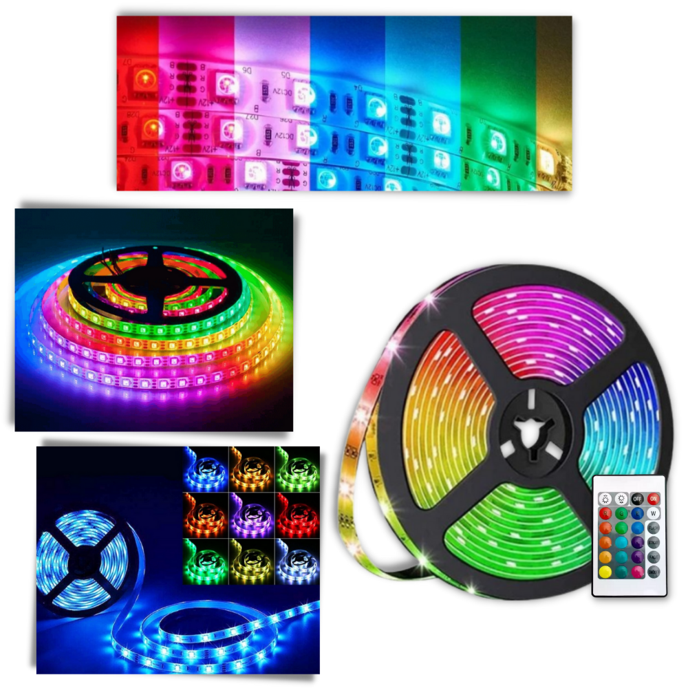 Energieffektiv RGB Led-bånd

 - Ozerty