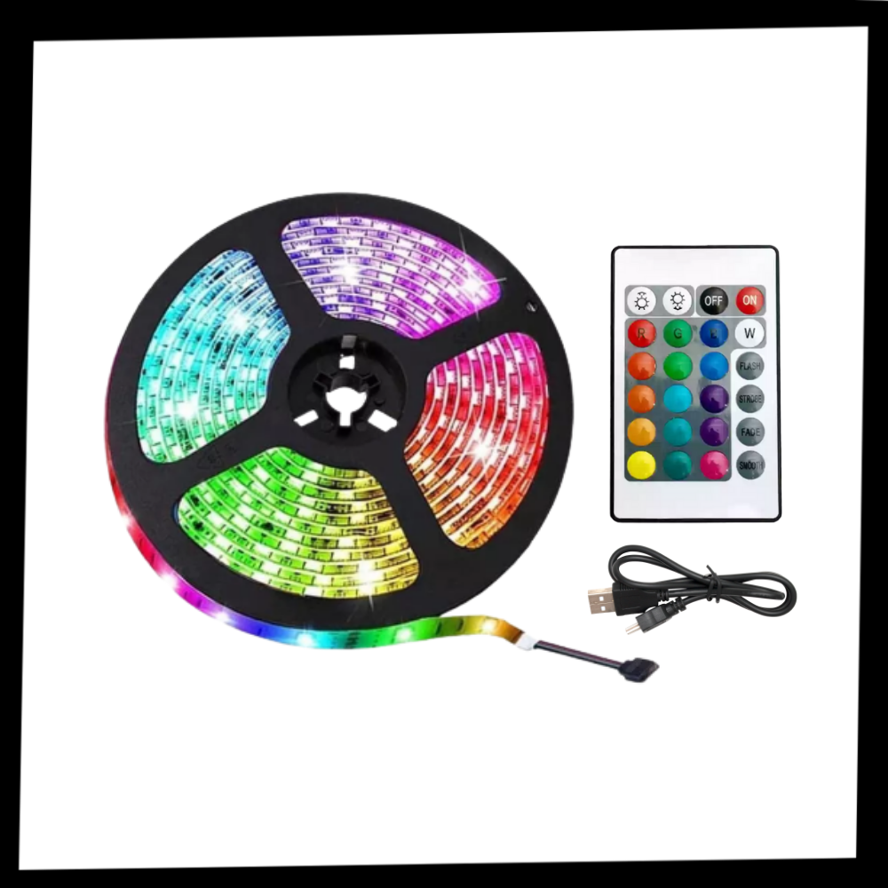 Energieffektiv RGB Led-bånd

 - Ozerty