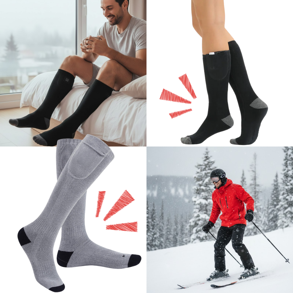Ergonomiske elektriske varmesokker - Ozerty