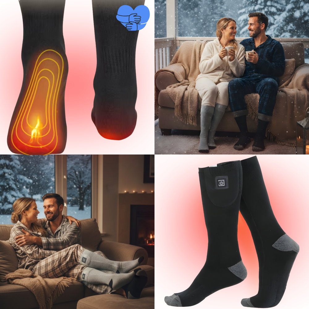 Ergonomiske elektriske varmesokker - Ozerty