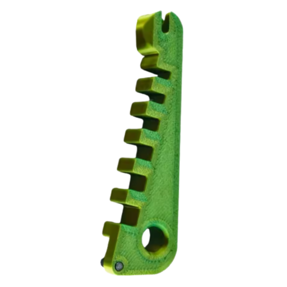 Ergonomisk brillejusteringsværktøj -Gulgrøn - Ozerty