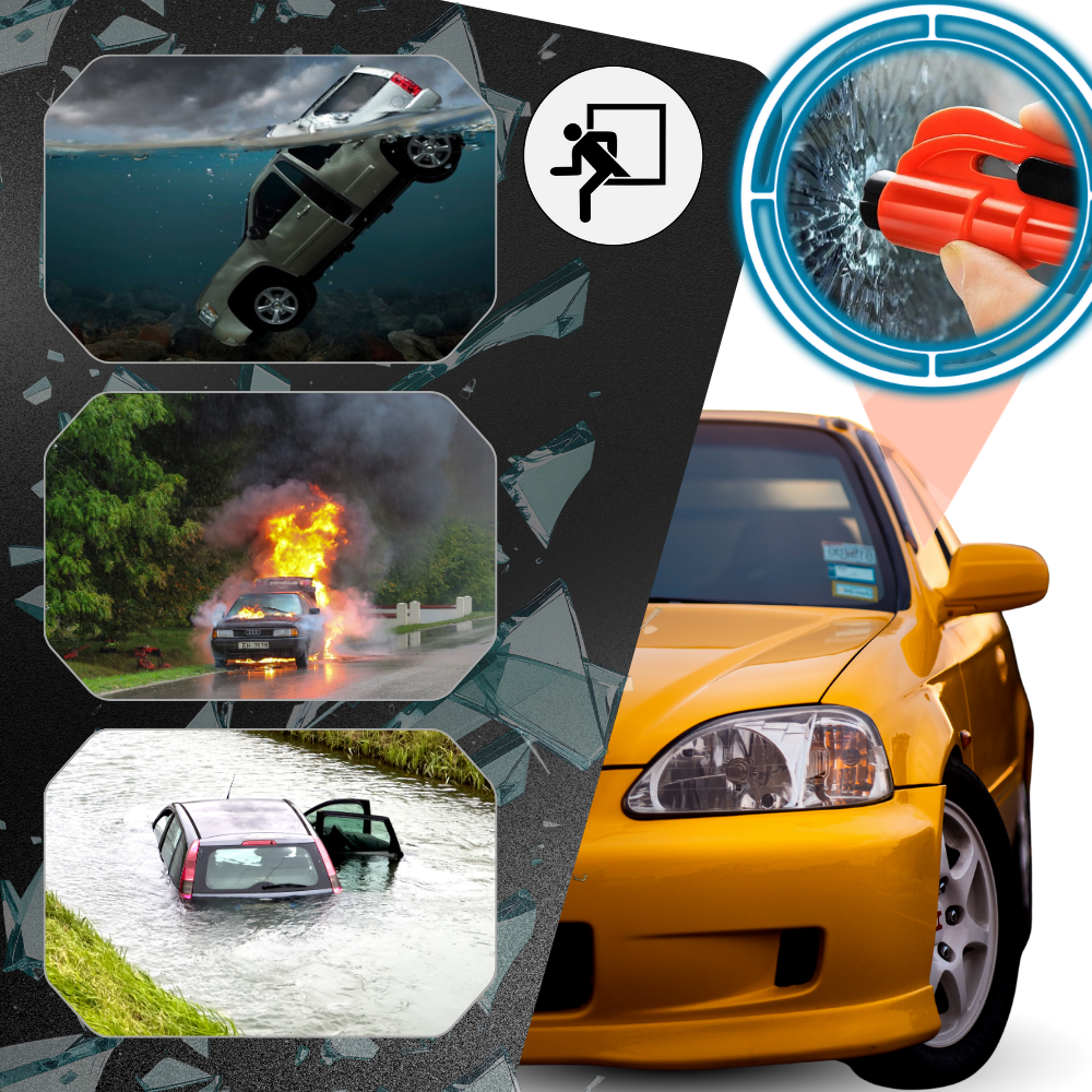 Uundværligt 2-i-1-værktøj til opbrydning af bil