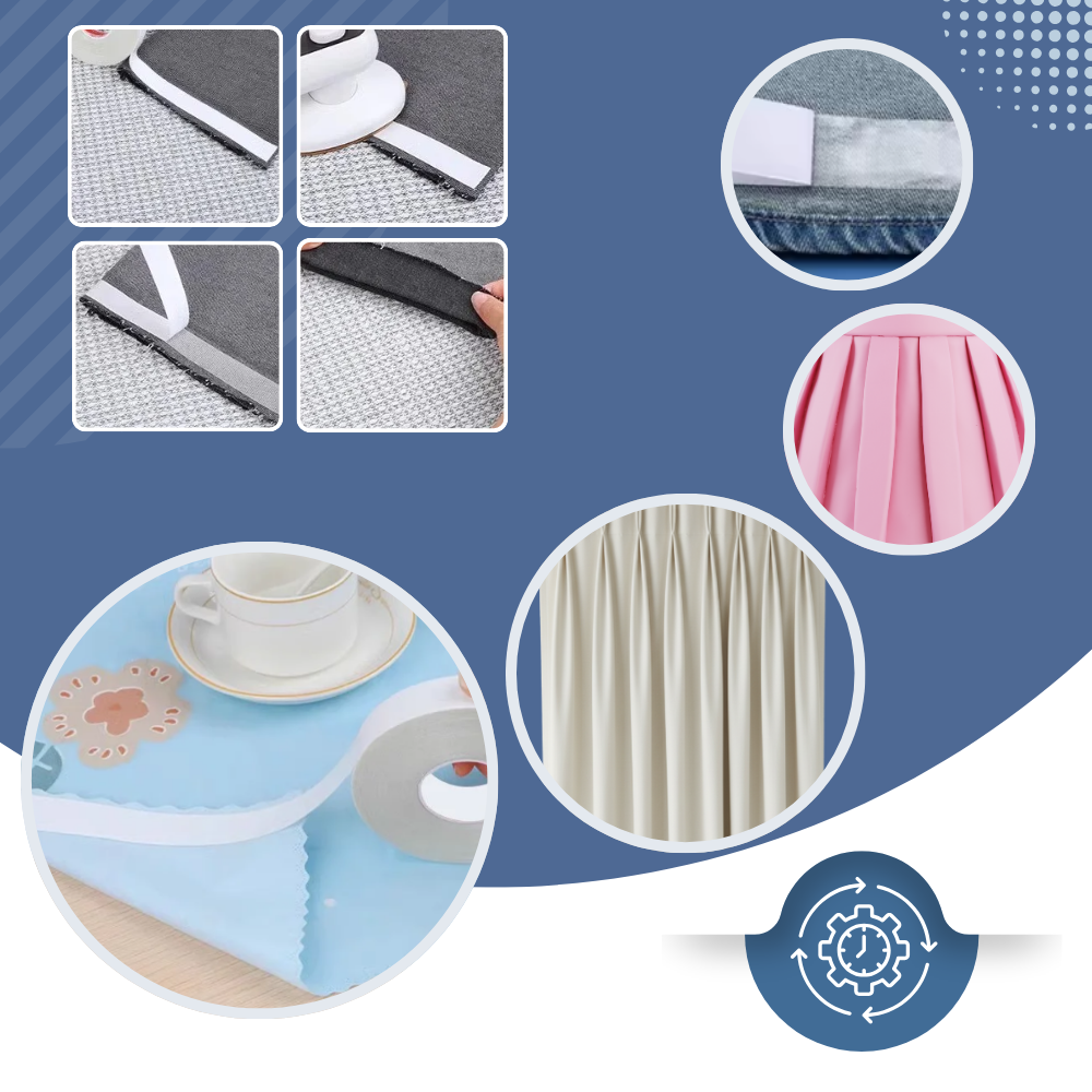 Dobbeltsidet Stærk Klæbemiddel til Stof - Ozerty