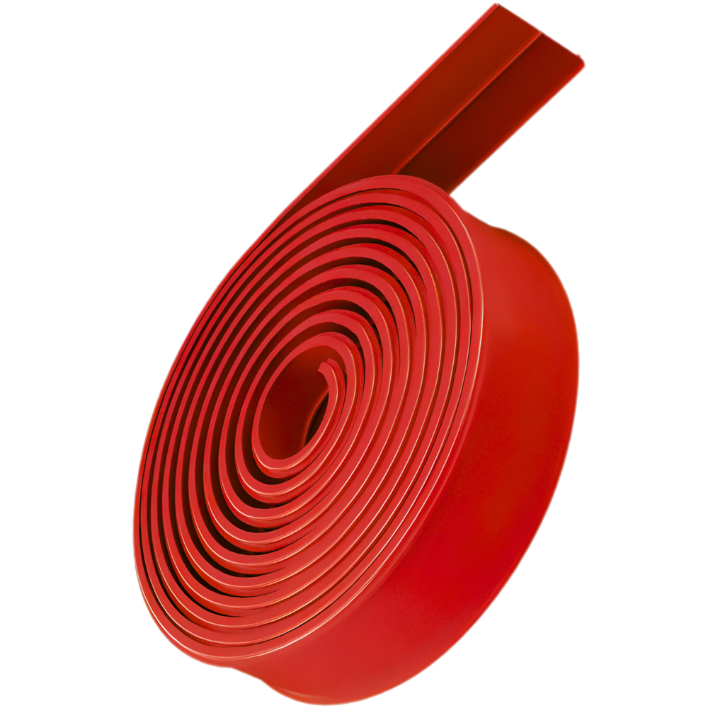 Fleksibel 2-sporet Bilbane -Rød - Ozerty