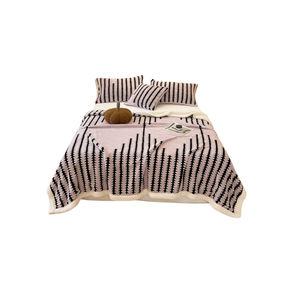 Blødt Jacquard Vintertæppe