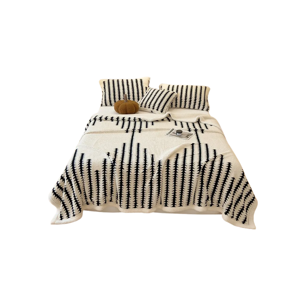 Blødt Jacquard Vintertæppe