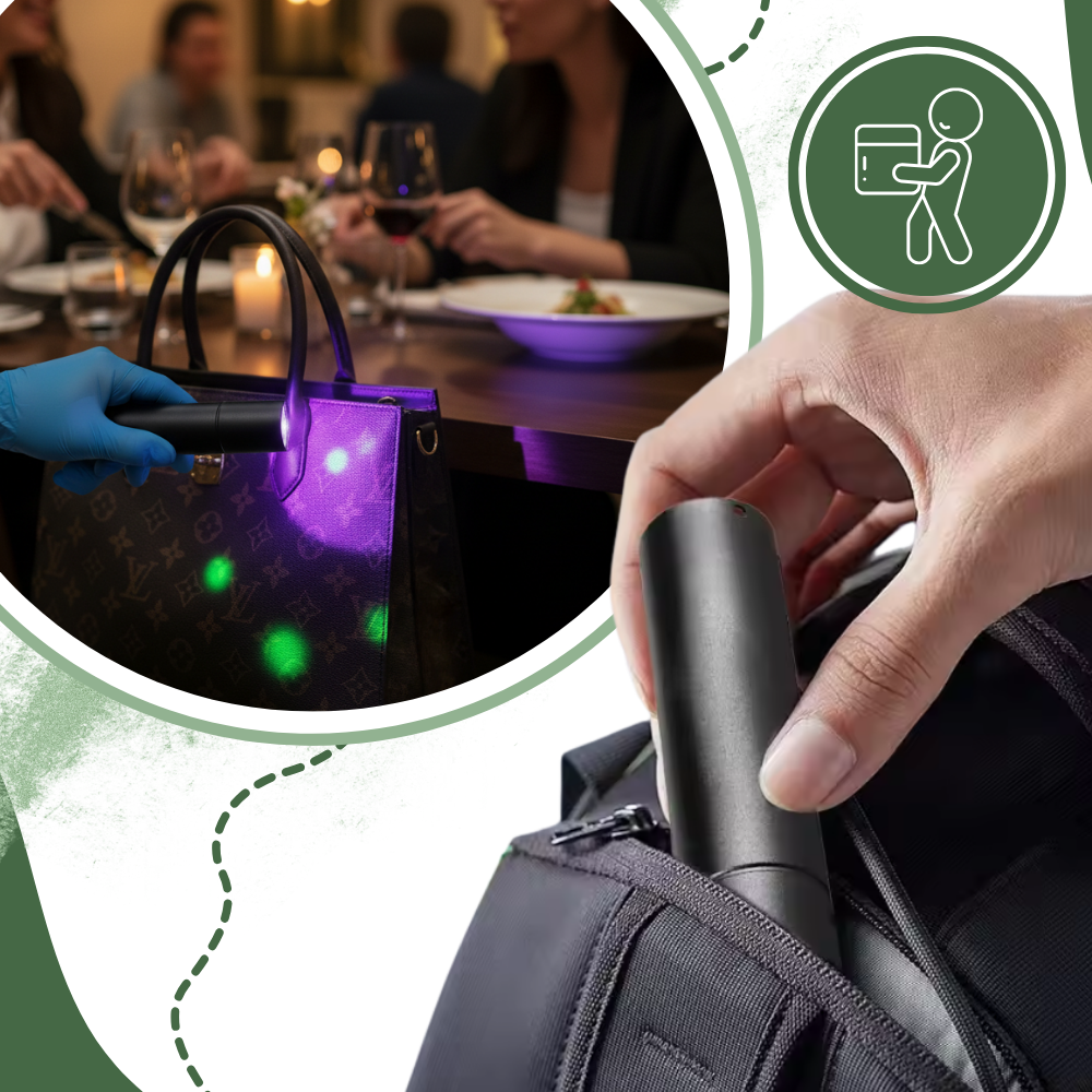 Fødevareinspektion Multifunktionelt UV-lys - Ozerty