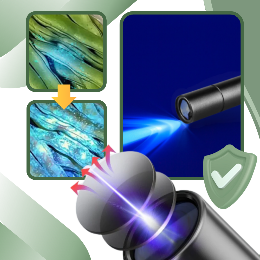 Fødevareinspektion Multifunktionelt UV-lys - Ozerty