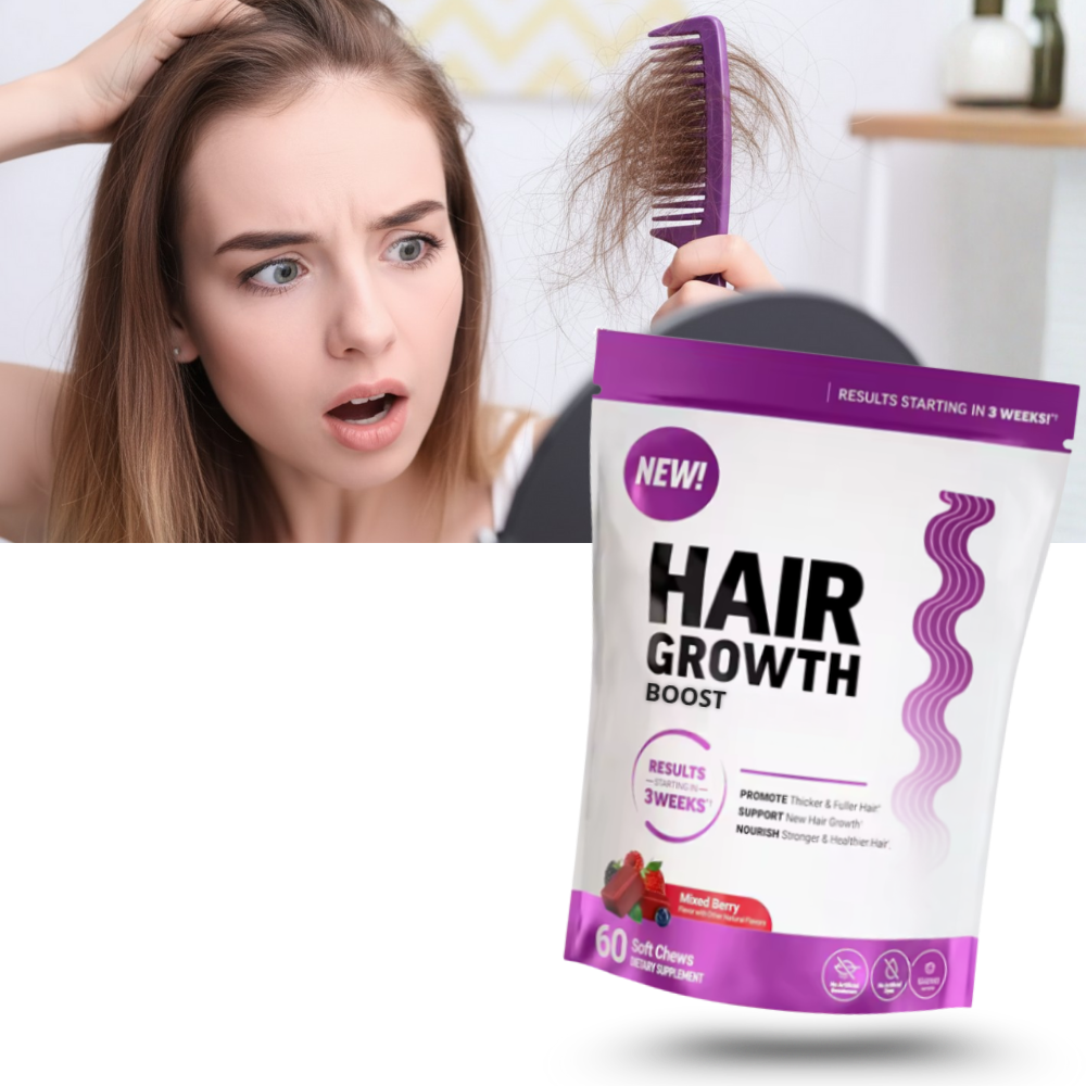 Frugtagtige Biotin Hår Vingummier - Ozerty