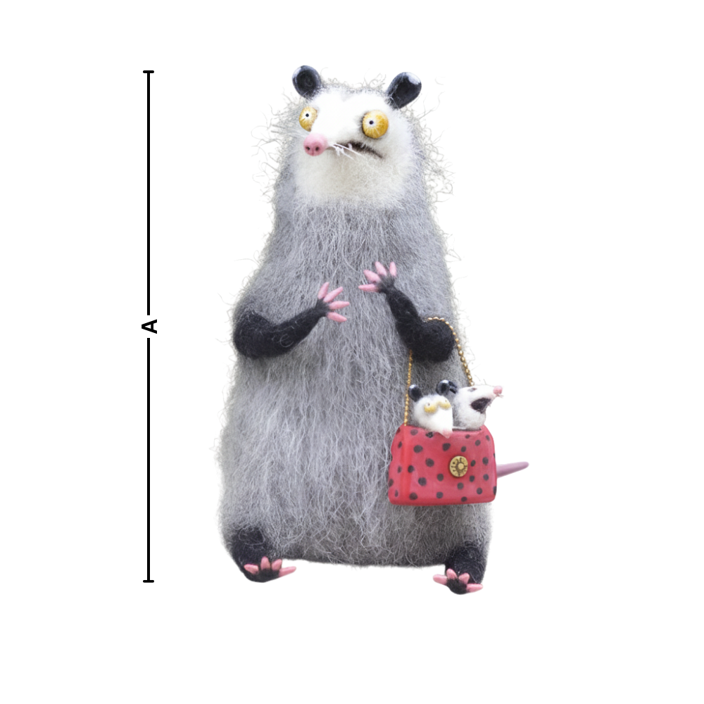 Sjov Pjusket Dekorationskat - Ozerty