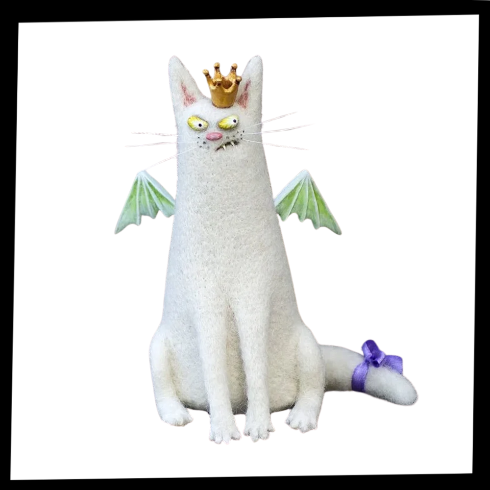 Sjov Pjusket Dekorationskat - Ozerty