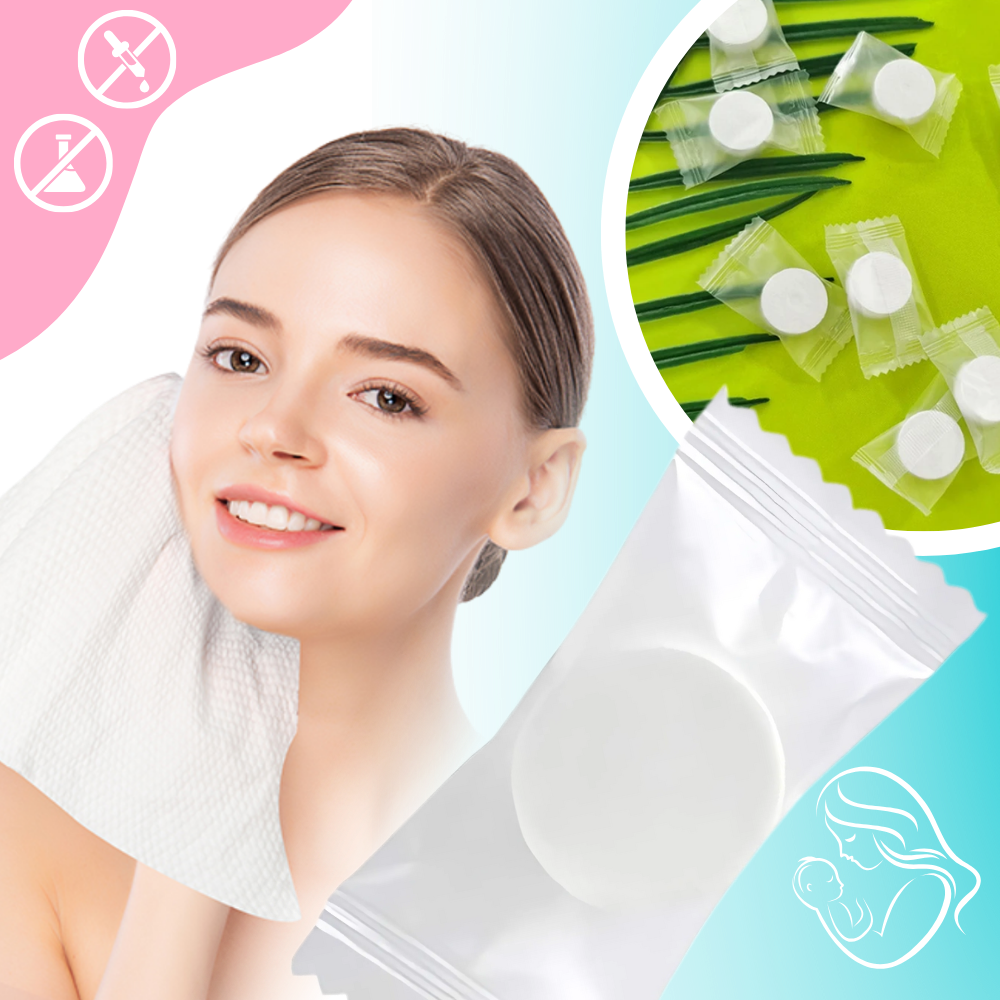 Skånsomme Komprimerede Bomuldshåndklæder - Ozerty