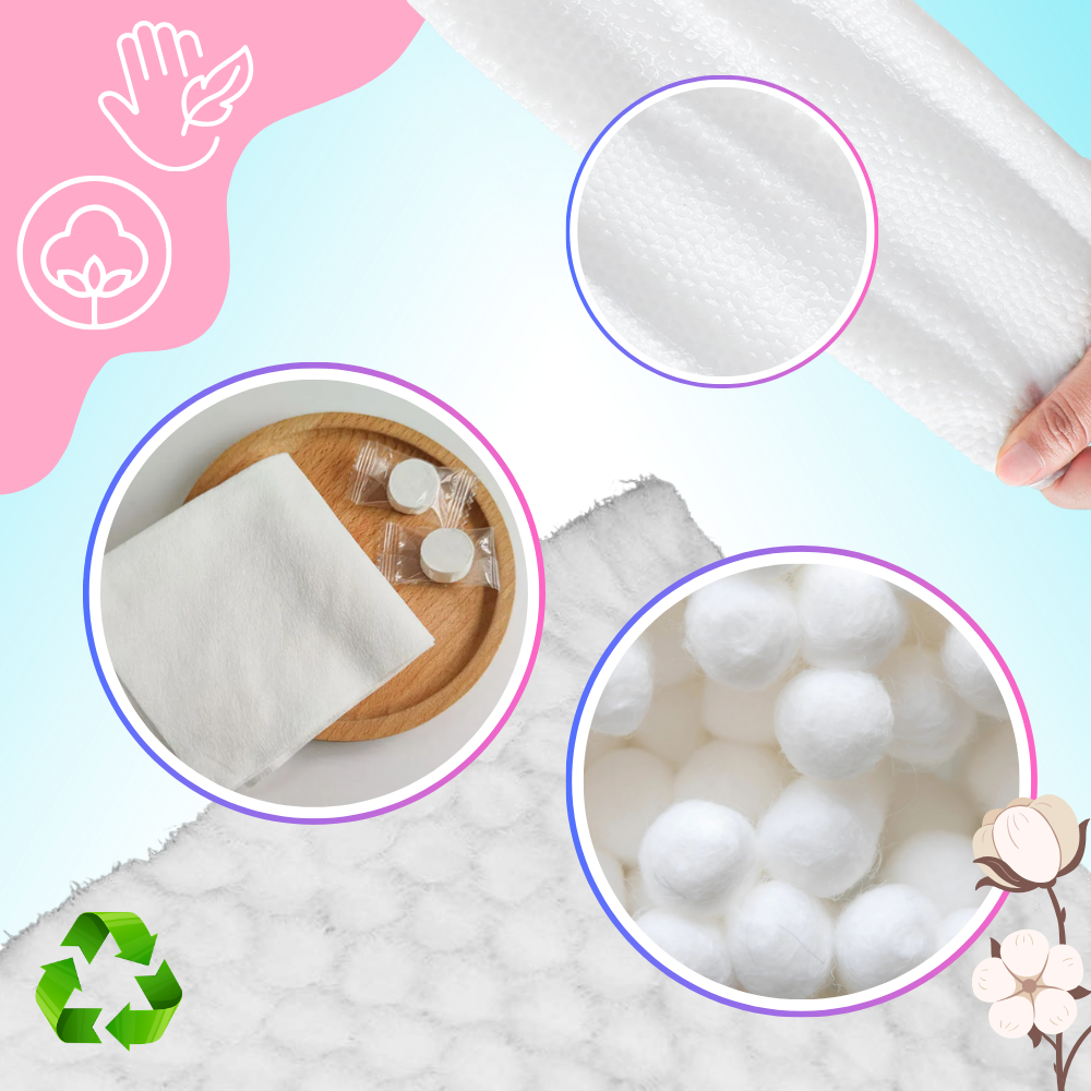 Skånsomme Komprimerede Bomuldshåndklæder - Ozerty