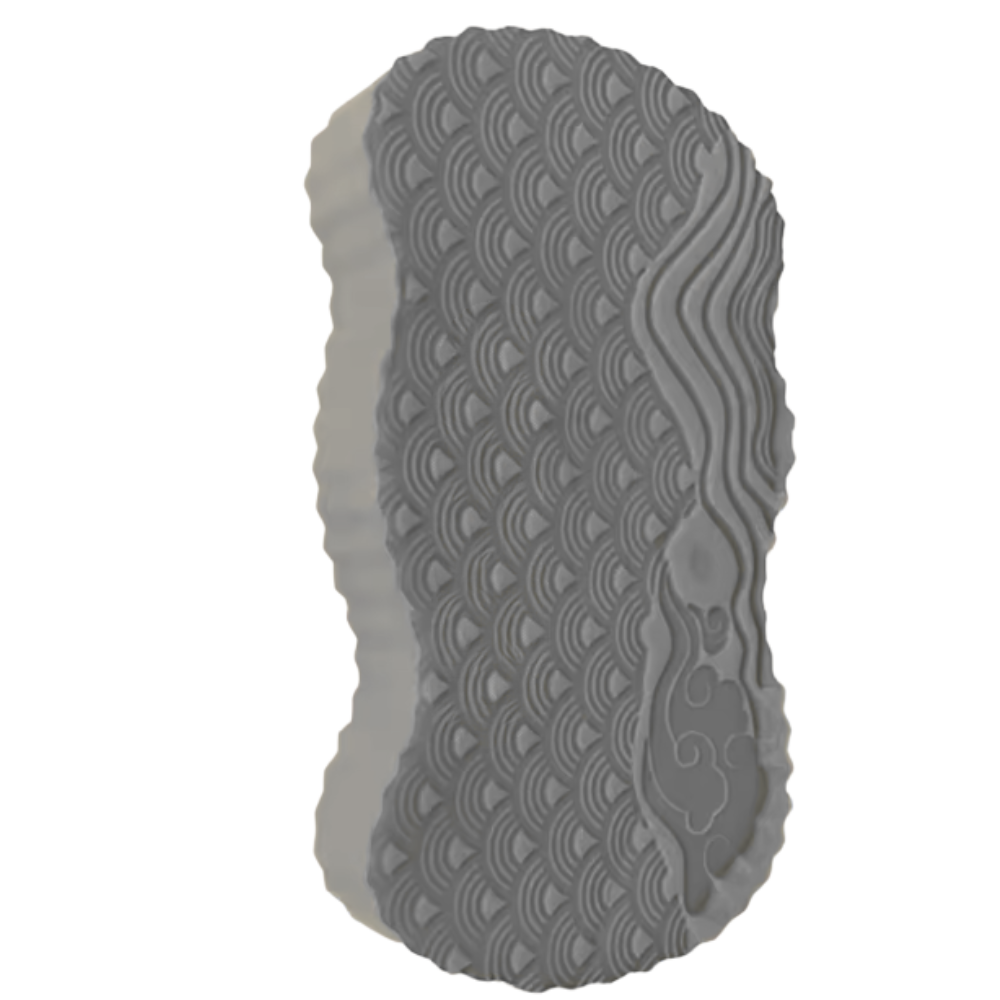 Blid Eksfolierende Badesvamp -Grå - Ozerty