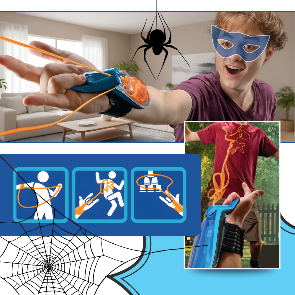 Lysende Spindelvæv Legetøj - Ozerty