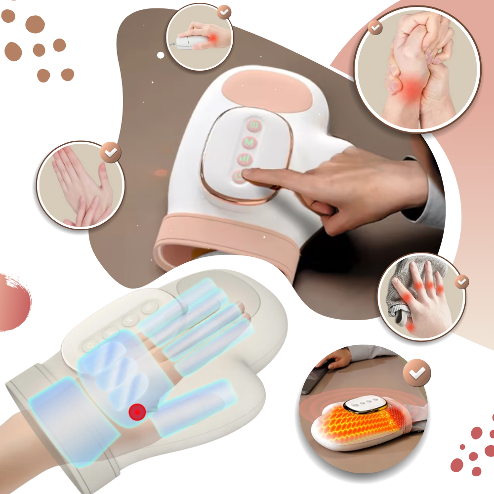 Varme Kompression Massagehandske - Ozerty