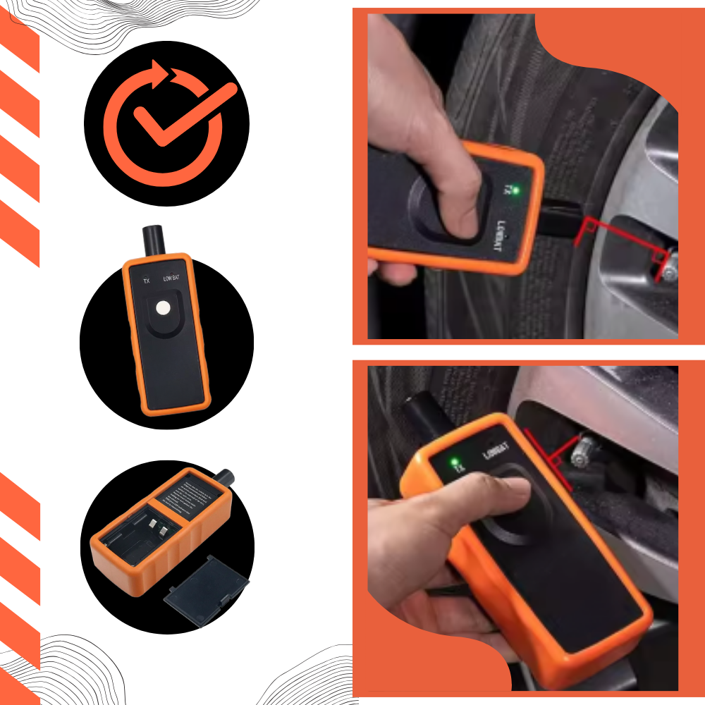 Højpræcist Værktøj til Genindlæring af TPMS - Ozerty