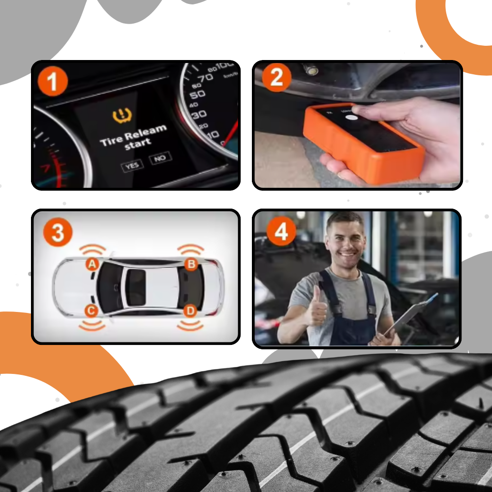 Højpræcist Værktøj til Genindlæring af TPMS - Ozerty