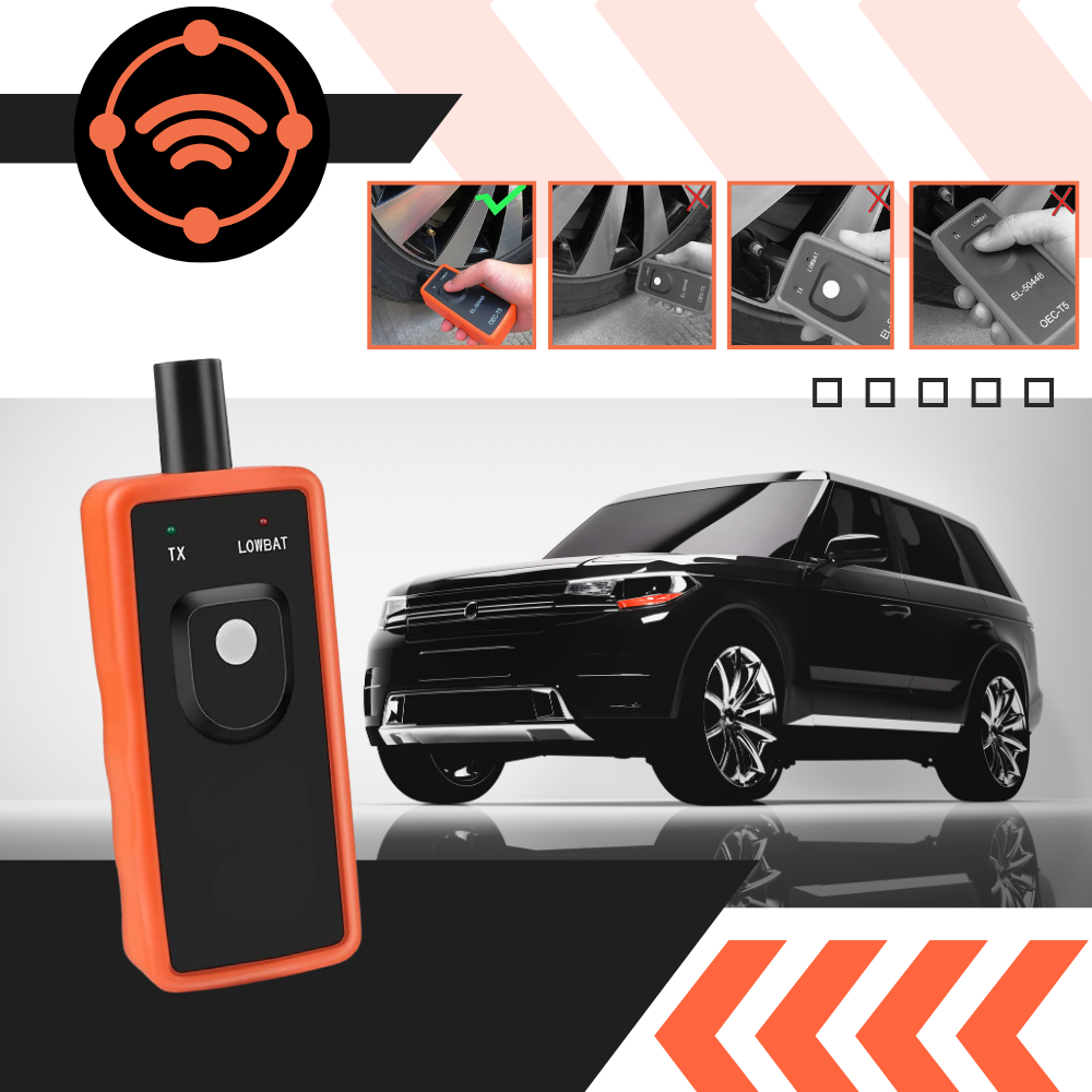 Højpræcist Værktøj til Genindlæring af TPMS - Ozerty