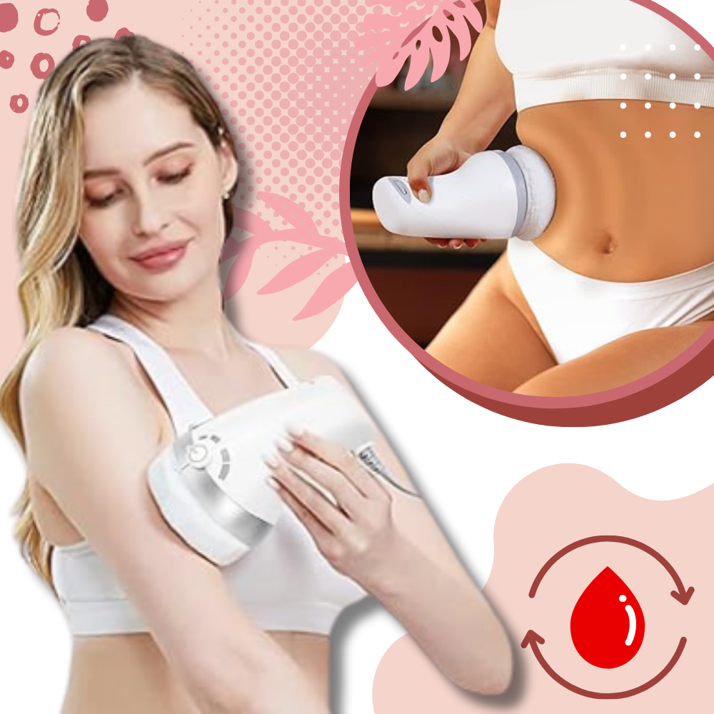Cellulitis-massageapparat med højfrekvent vibration - Ozerty