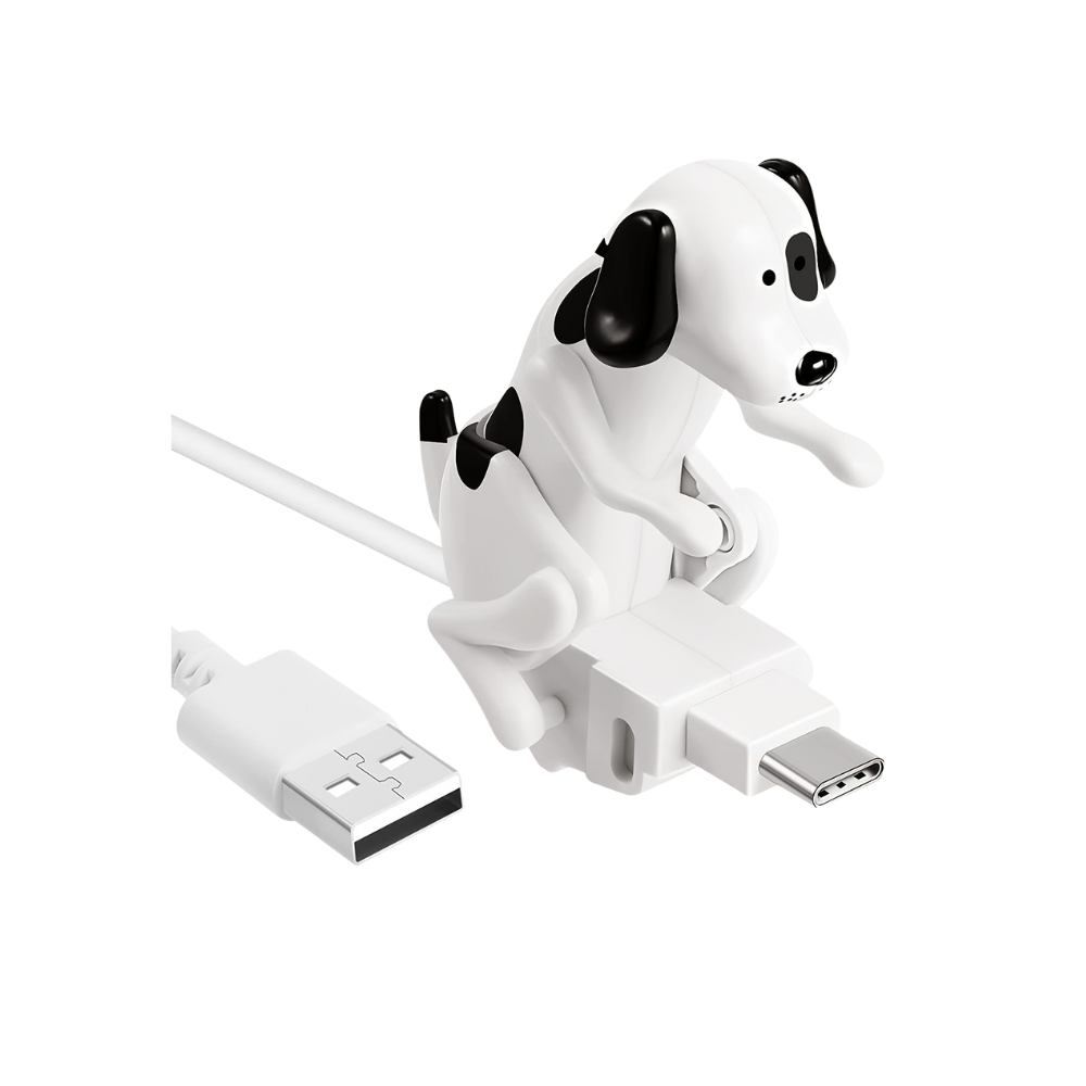 Kabel til hurtigopladning med gnubbende hund