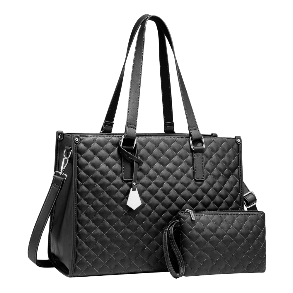 Isoleret Carry-All Tote Bag -Sort - Ozerty