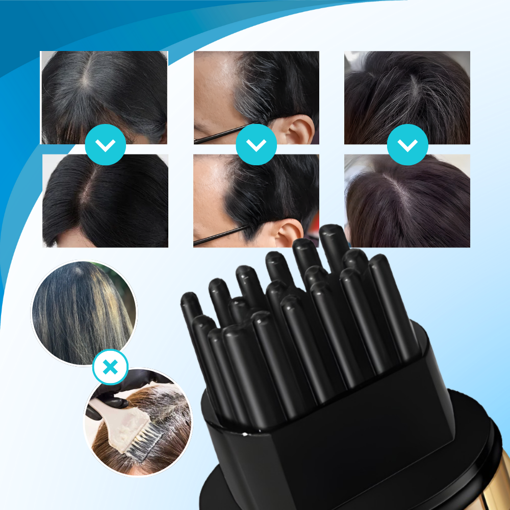 Keratin hårfarvekam-pen - Ozerty