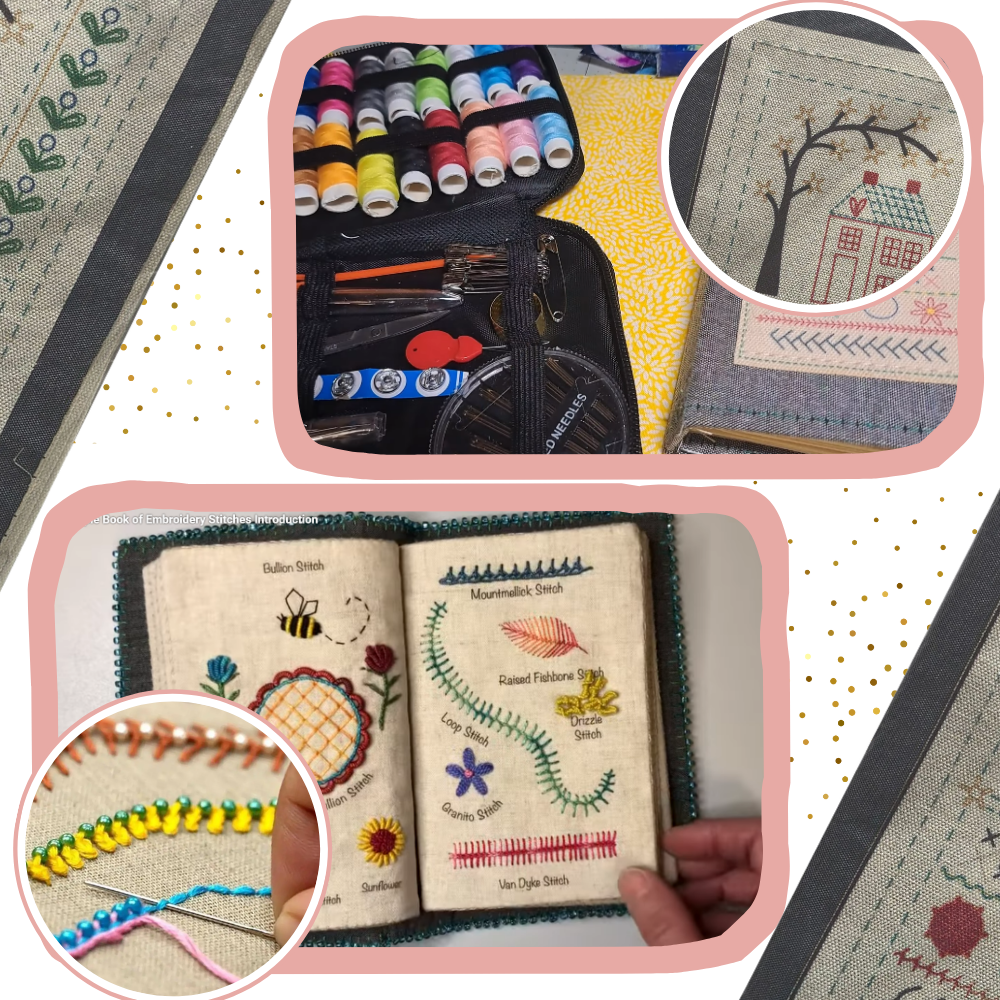 Broderibog med Hørsting - Ozerty