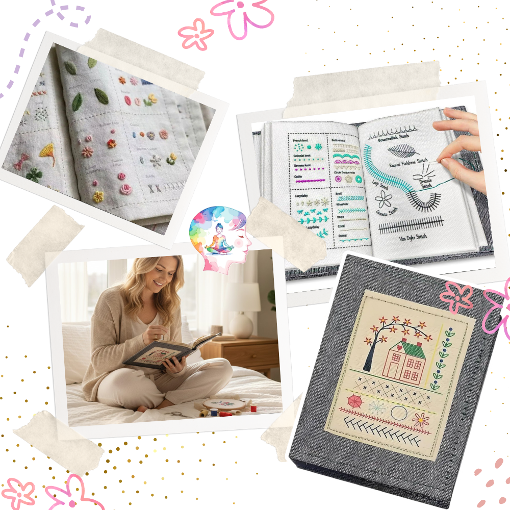 Broderibog med Hørsting - Ozerty