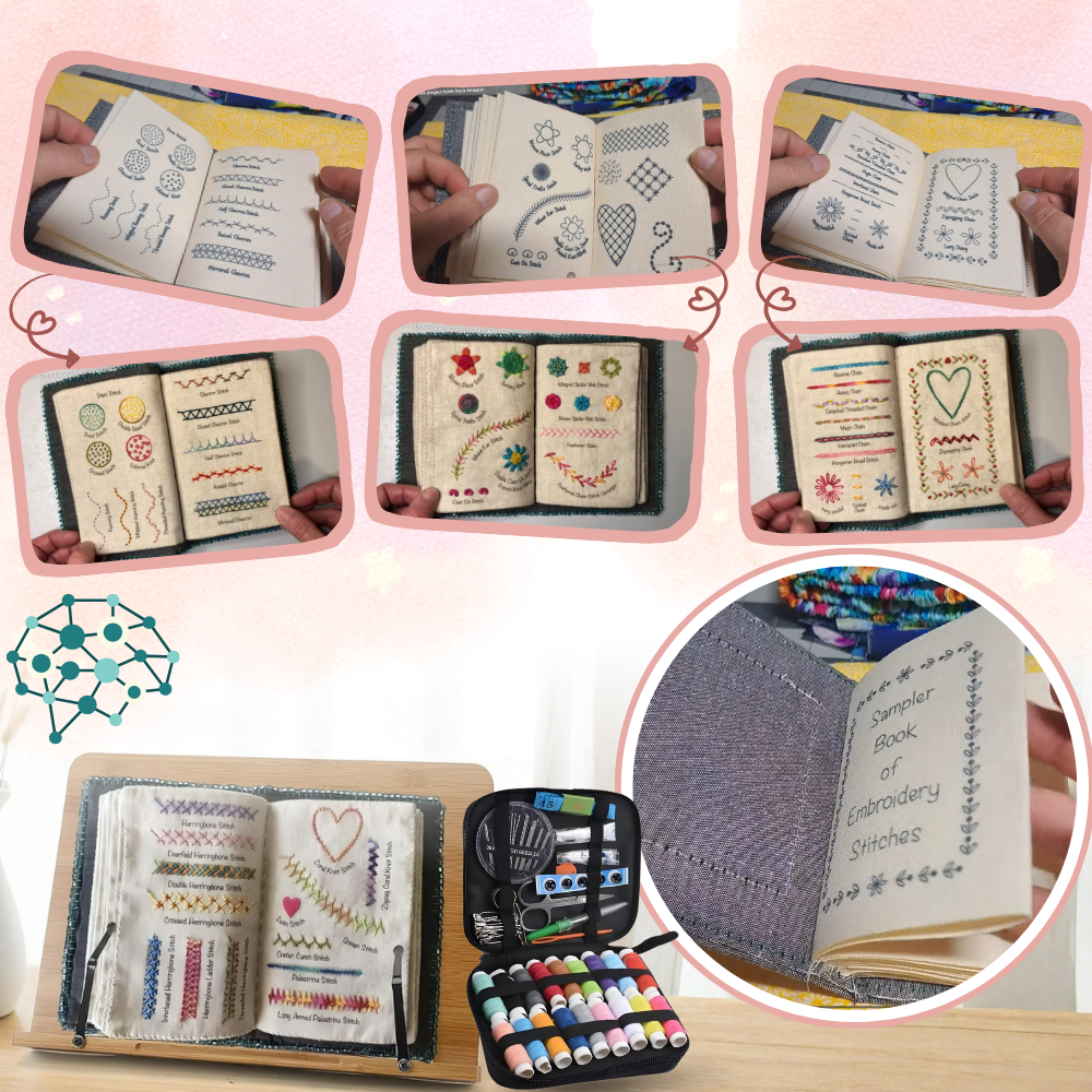 Broderibog med Hørsting - Ozerty