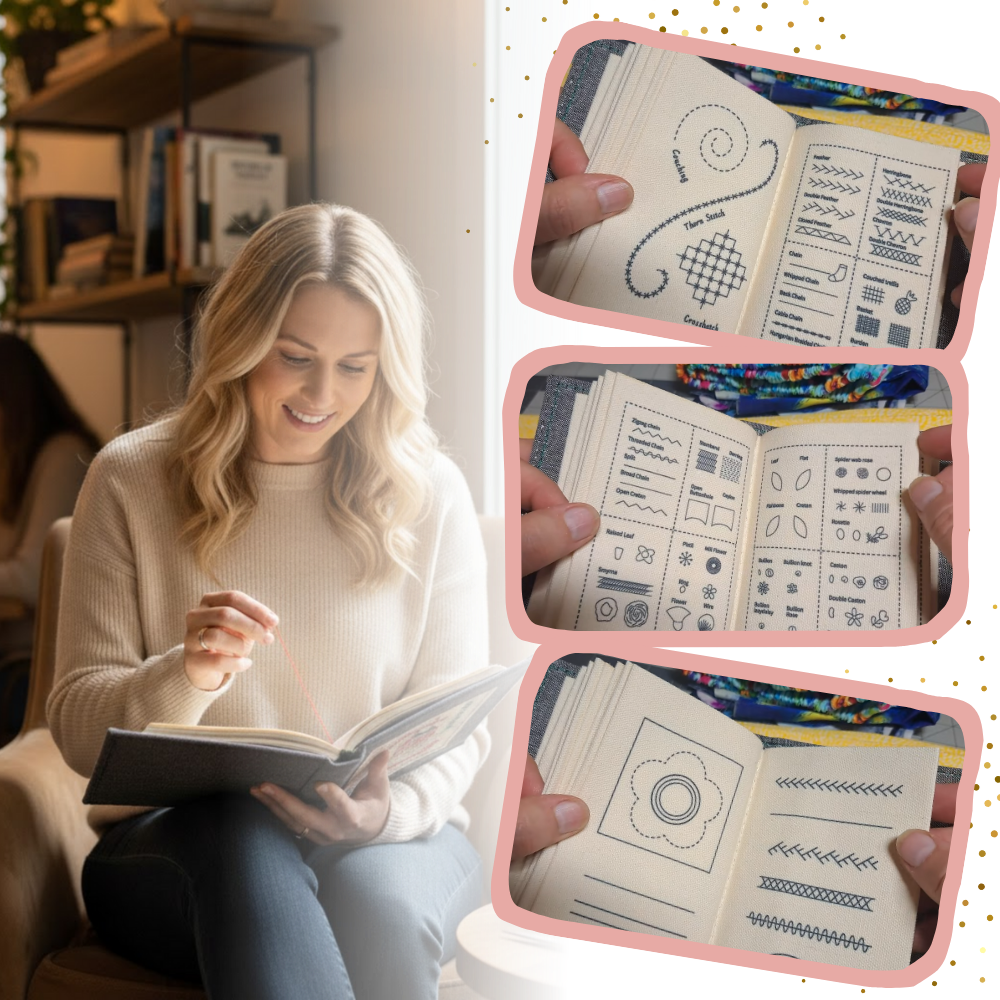 Broderibog med Hørsting - Ozerty