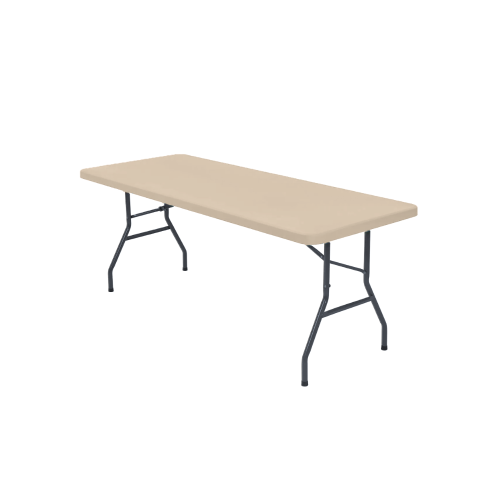 Luxe Lammeskind Borddug -Beige - Ozerty