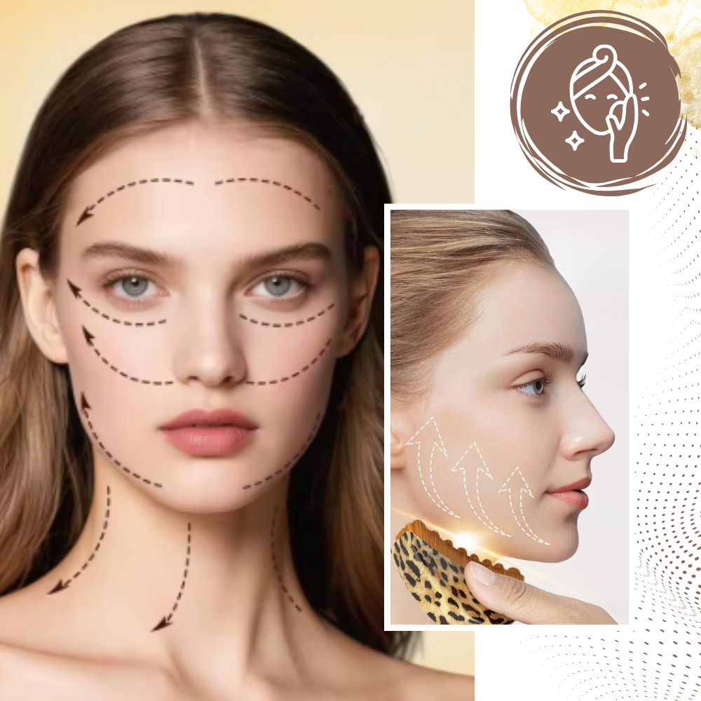 Lymfedrænage Ansigtsbørste - Ozerty