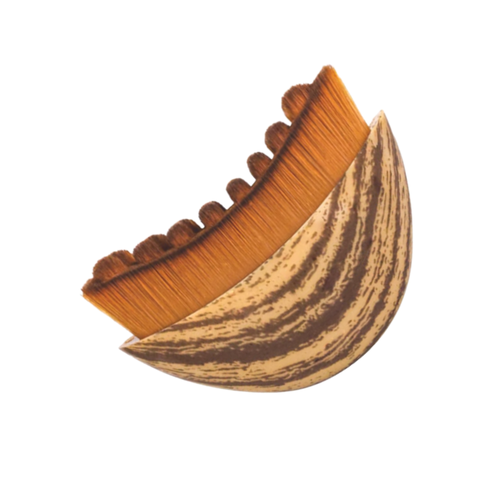 Lymfedrænage Ansigtsbørste -Træstruktur - Ozerty