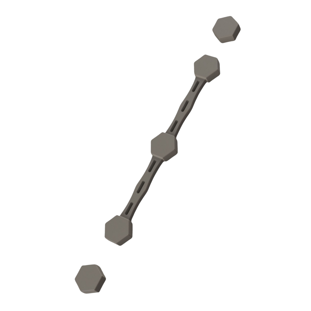 Magnetisk Airfryer Pergamentspænde -Grå - Ozerty