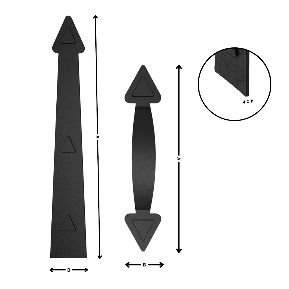 Magnetisk Dørkant-Kit - Ozerty