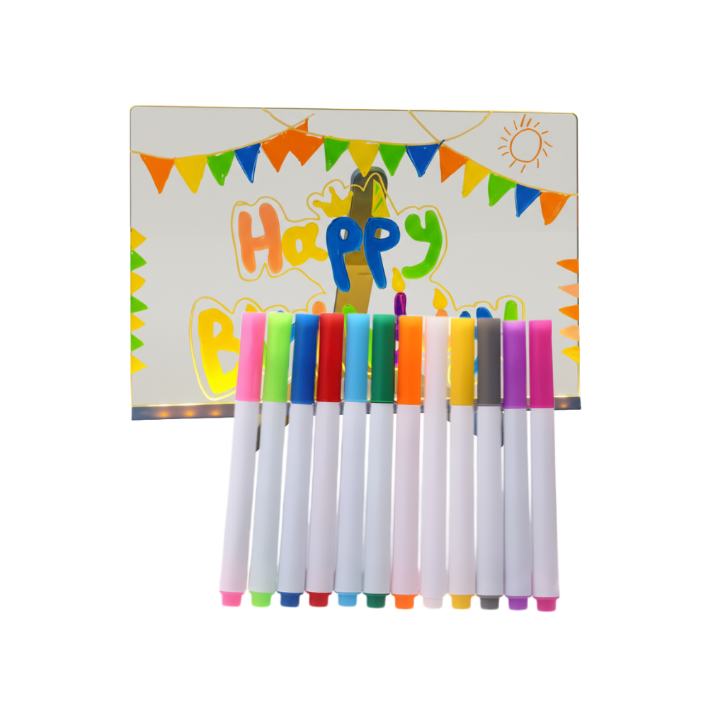 Fascinerende LED Opslagstavle -30 x 20 cm - Ozerty