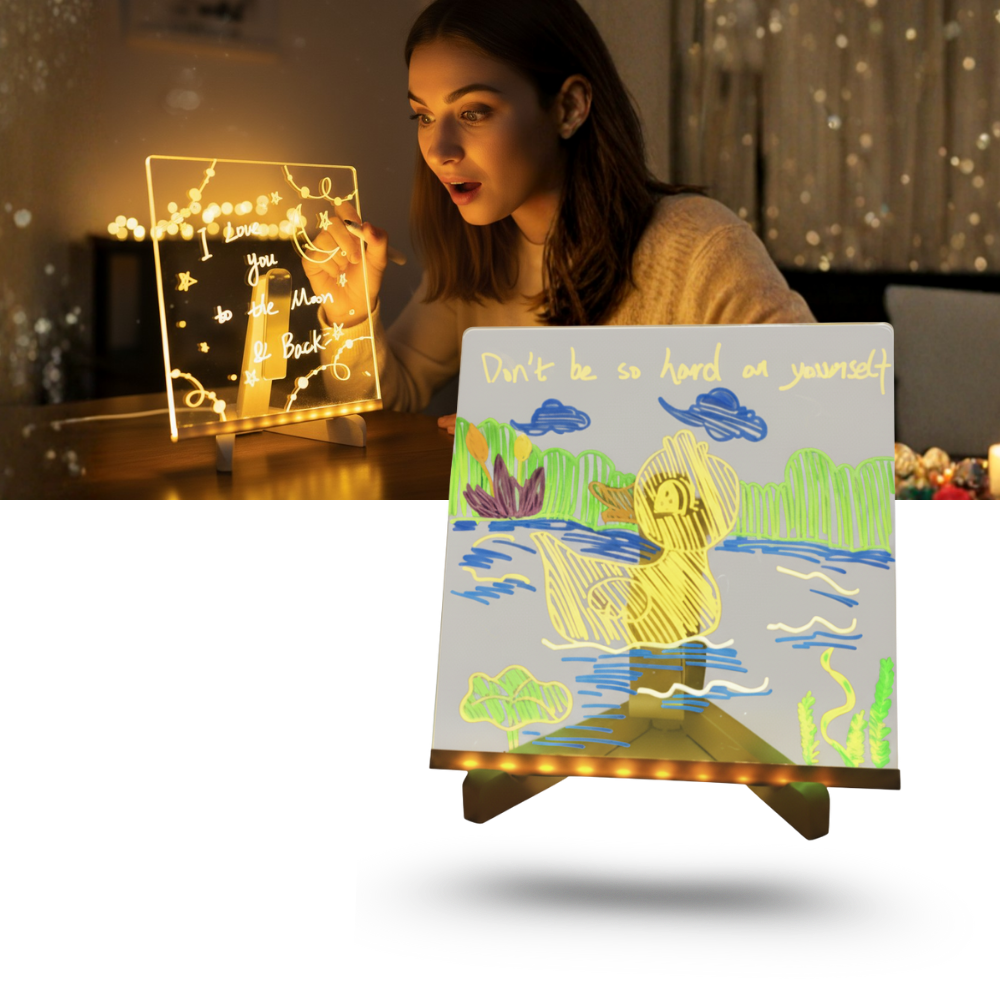 Fascinerende LED Opslagstavle - Ozerty