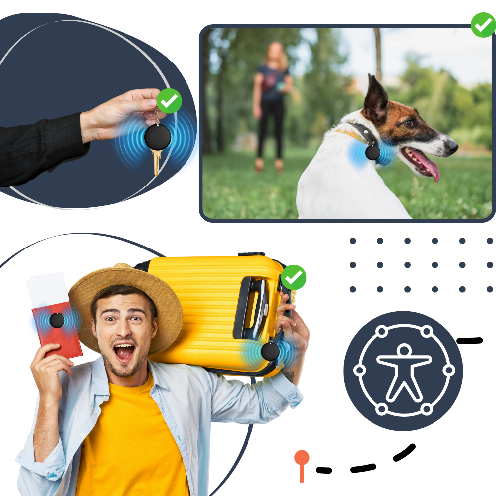 Mini Smart Nøglefinder - Ozerty