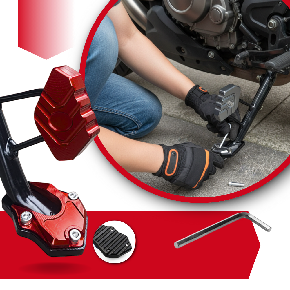 Motorcykel Legering Kickstand Combo - Ozerty