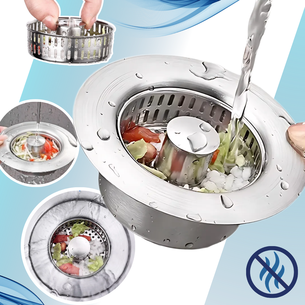 Multifunktionel Rustfri Stålafløb - Ozerty