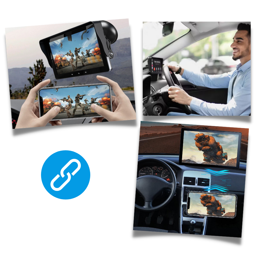 Trådløs multimedieafspiller i bilen

 - Ozerty