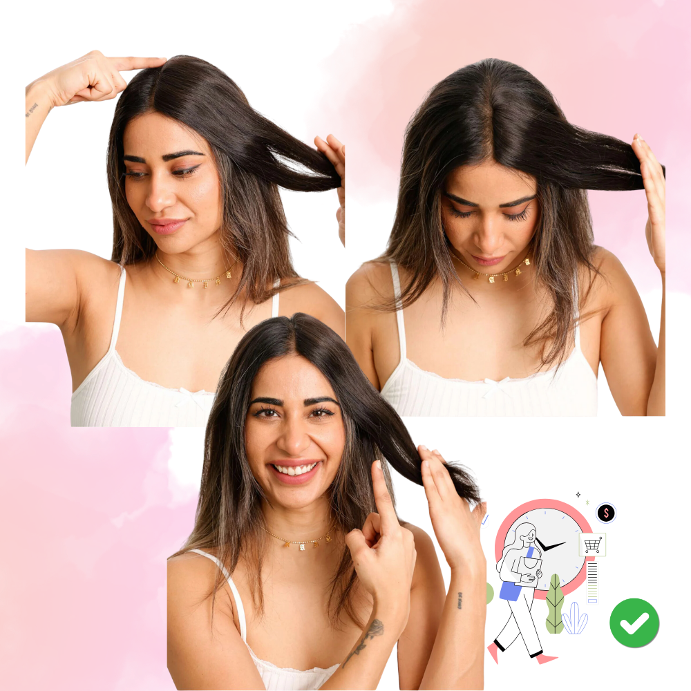 Naturlige Håndvævede Hair Extensions med Clips - Ozerty