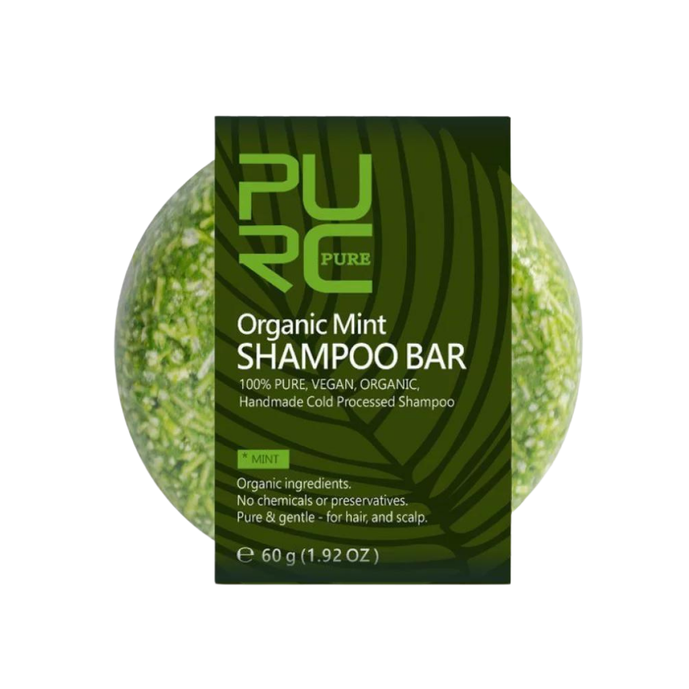 Naturlige shampoo- og balsambarre

 -Mynte - Ozerty
